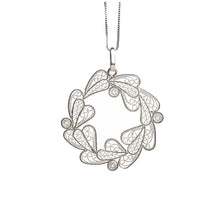 Load image into Gallery viewer, Botanical Wreath Pendant