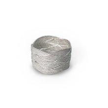 Load image into Gallery viewer, Sterling Silver Hand Woven Braided Twisted Band Ring