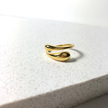 Load image into Gallery viewer, 2 Drops Ring - Gold Plated-