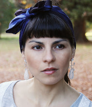 Load image into Gallery viewer, Bird nest silver filigree earrings, volume sterling silver intricate nest, branch earrings