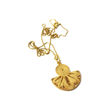 Load image into Gallery viewer, Handmade Abanico Fan Pandero Pendant
