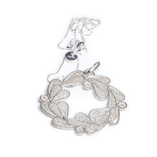 Load image into Gallery viewer, Botanical Wreath Pendant
