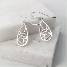 Load image into Gallery viewer, Small Drop Dangle Geometric Earrings
