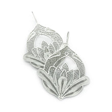 Load image into Gallery viewer, Handmade Protea Flower Earrings
