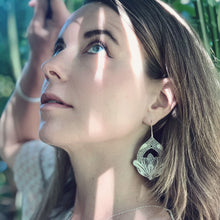 Load image into Gallery viewer, Handmade Protea Flower Earrings
