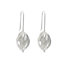 Load image into Gallery viewer, Handmade Twisted Filigree Earrings -24K Gold Plated-
