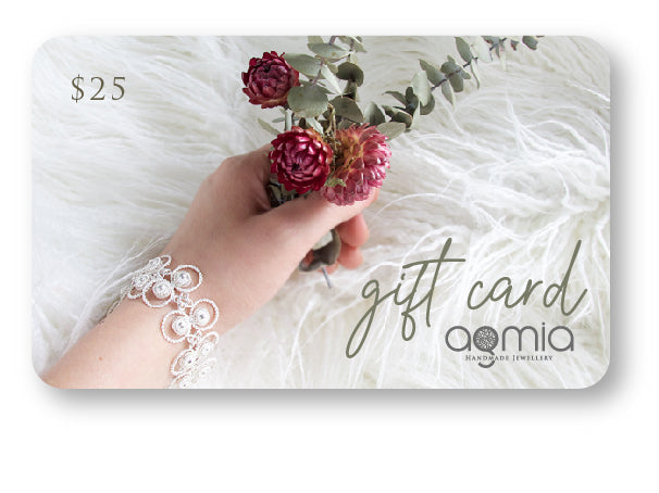 Agmia Jewellery  eGift  Card