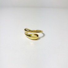 Load image into Gallery viewer, 2 Drops Ring - Gold Plated-
